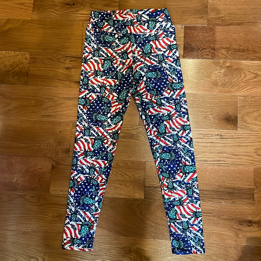 Women’s Lularoe leggings Patriotic Liberty One Size